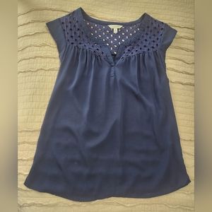 Charming Charlie Women's Royal Blue Blouse, Size M